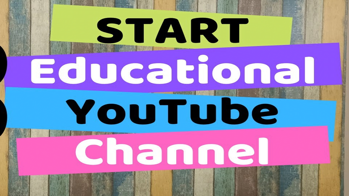 How to Start an Educational YouTube Channel